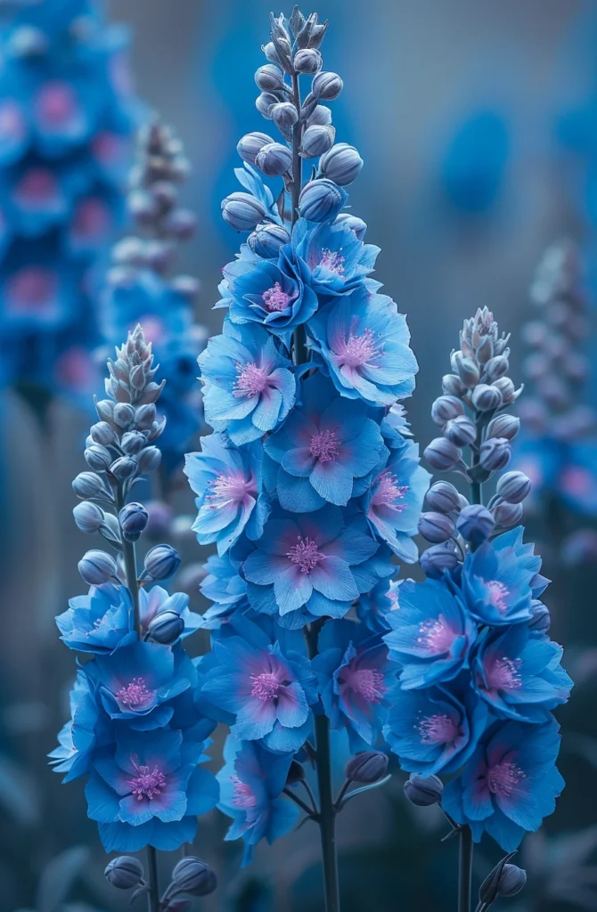 Fleurs de Delphinium